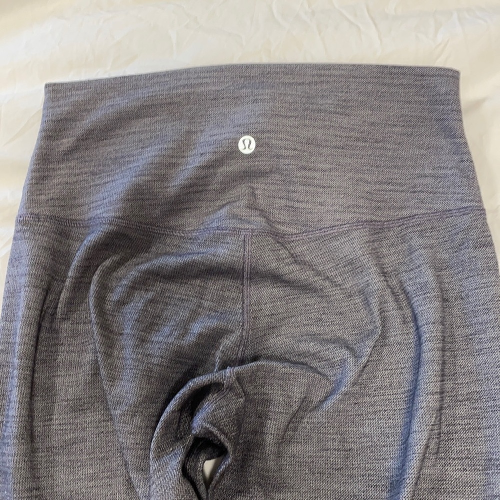 Lululemon Align Leggings Mini Heathered Herringbone 25” size 10
